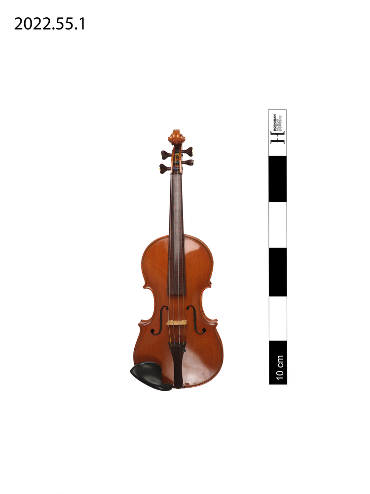 Image of 321.322-71 Necked box lutes or necked guitars sounded by bowing with a bow